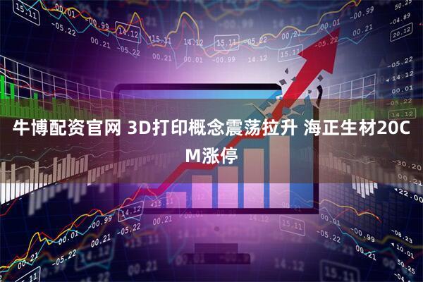 牛博配资官网 3D打印概念震荡拉升 海正生材20CM涨停