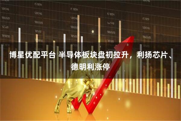 博星优配平台 半导体板块盘初拉升，利扬芯片、德明利涨停